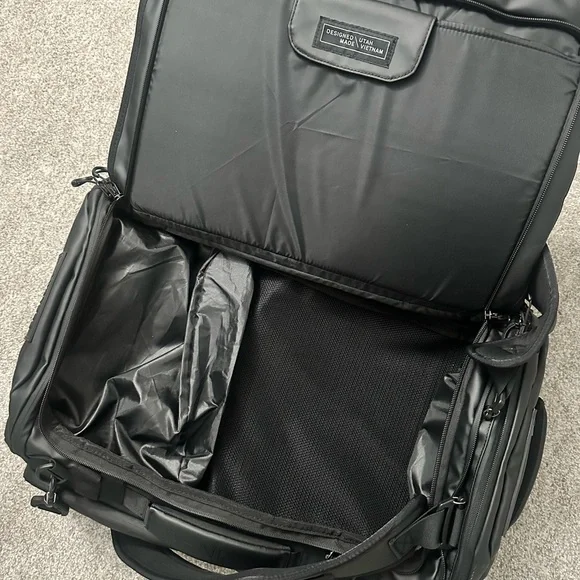 Black Travel Backpack - Picture 4 of 10